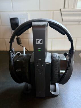 Sennheiser Over-Ear Wireless Headphones with Charging Stand - Black